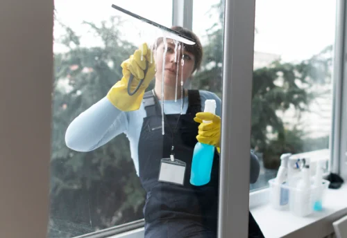Nettoyage de vitres intérieures et extérieures à Sérénac